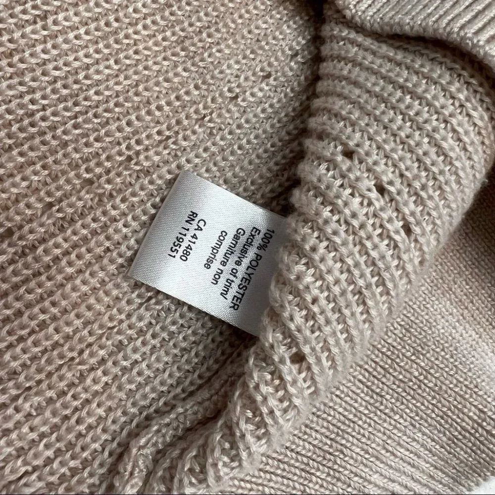 ♥️SOLD♥️Gentle Fawn Jasper Halter Neck Ribbed Strappy Crochet Top Cream Size L - Picture 10 of 10